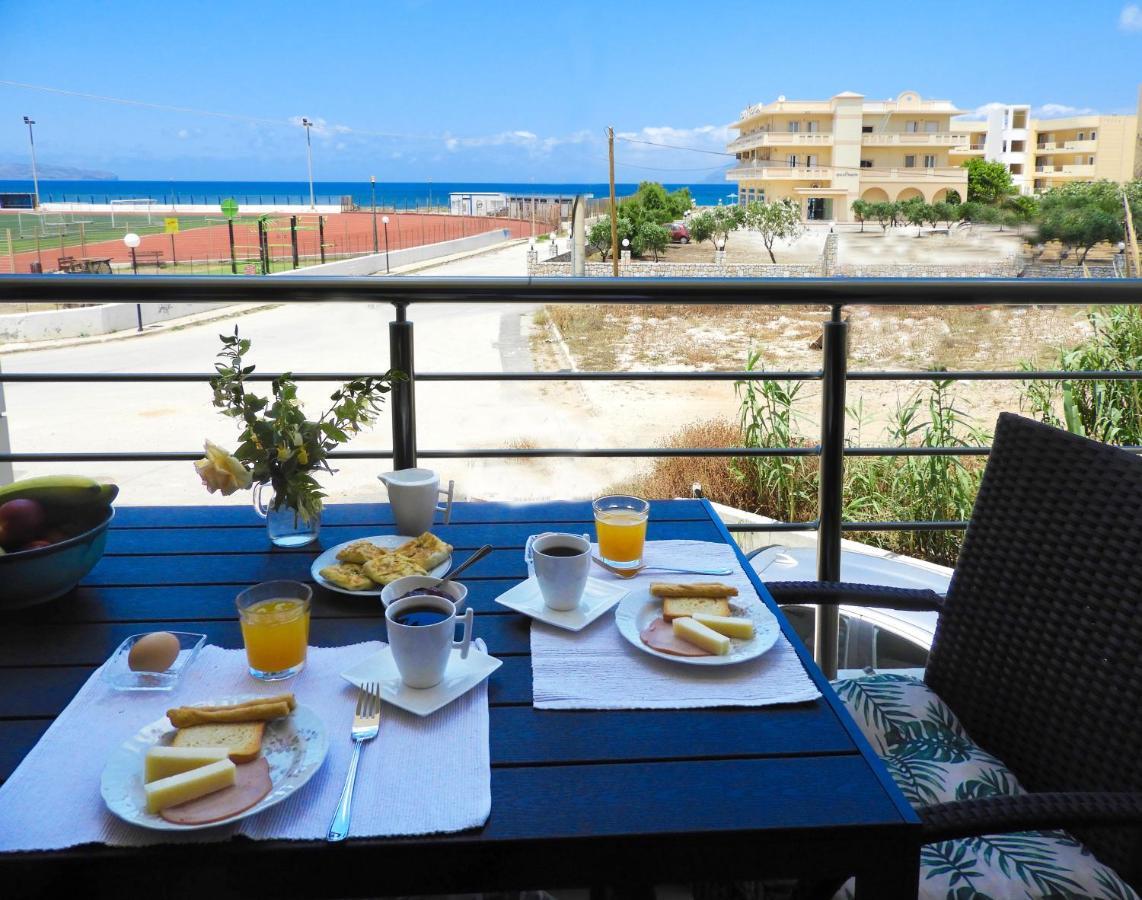 Stadium Sea Beach Apartment Kíssamos Extérieur photo